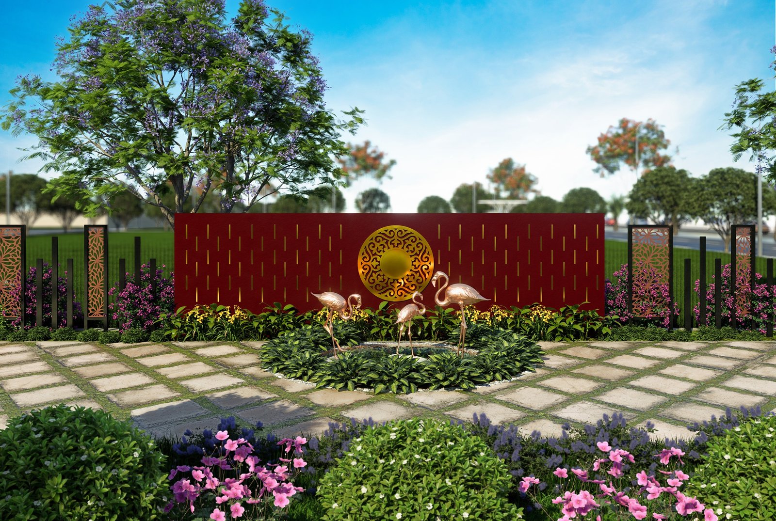 Decorative Welcome Point